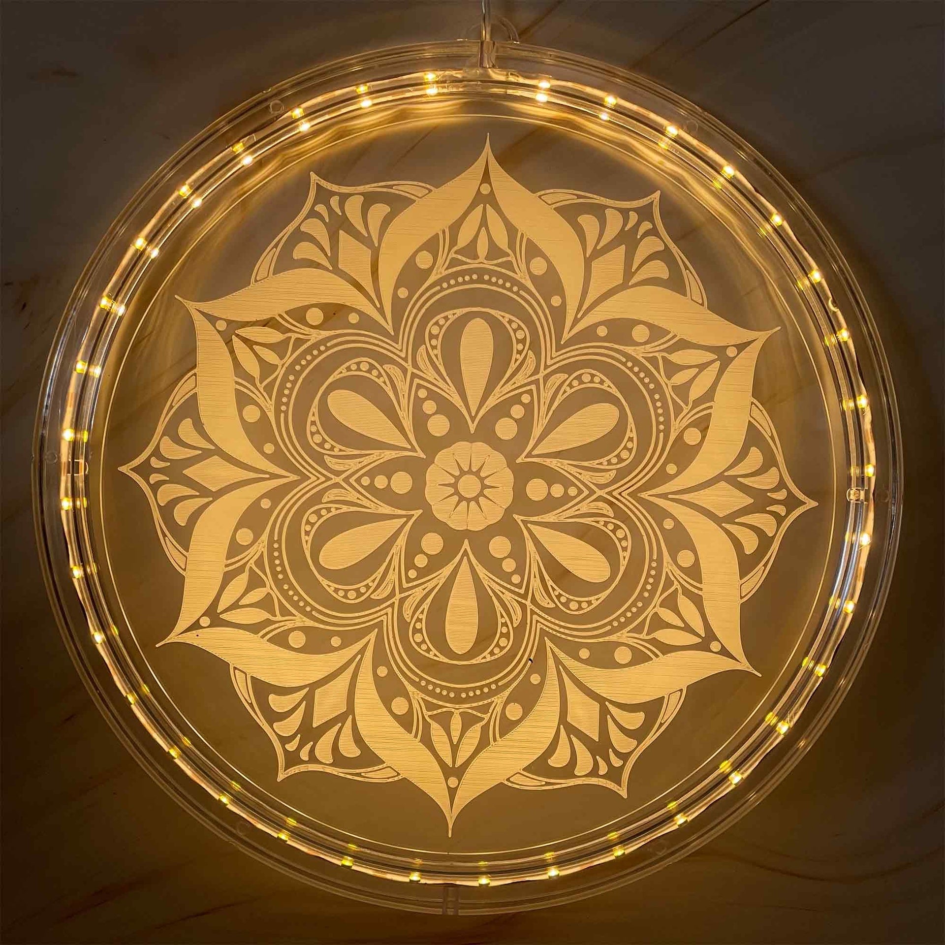 LED Licht Mandala