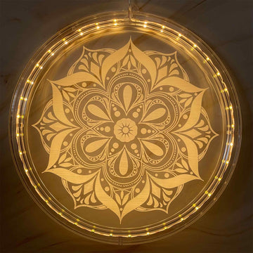LED Licht Mandala