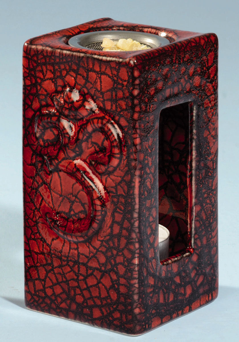 Räucherturm OM, rot/schwarz
