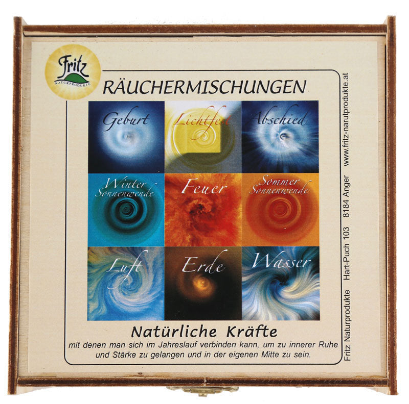 Räucherkiste "Natürliche Kräfte"
