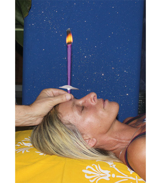 Drittes Auge - Stirnchakra Ohr- und Körperkerzen