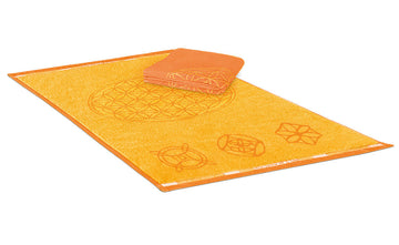 Badetuch 69 x 155 Blume des Lebens