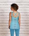 YogaTop tropical blue