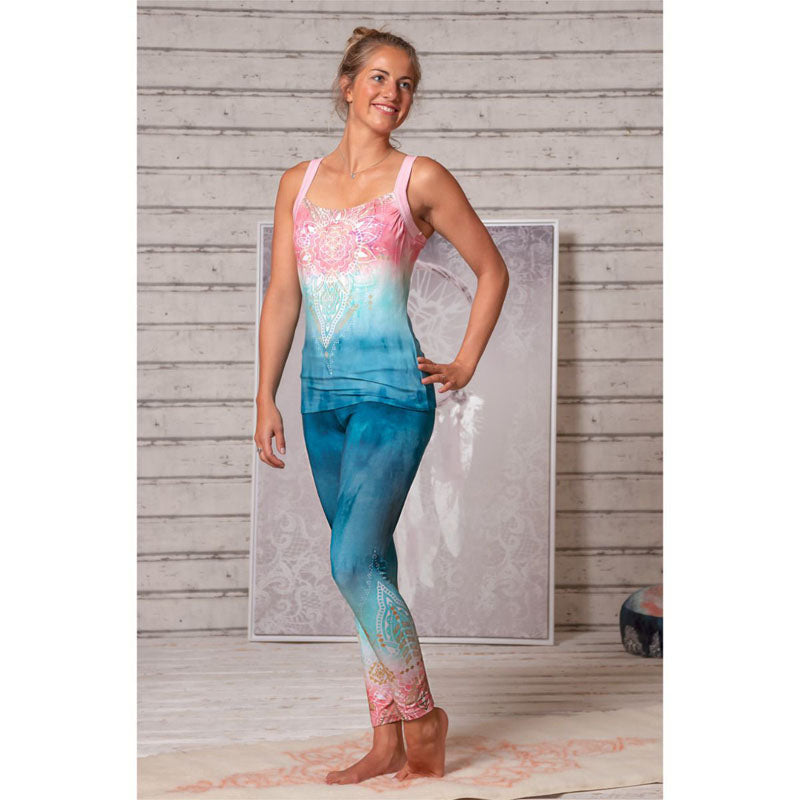  indigo/peach