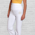 Yoga-Hose mit Umschlagbund