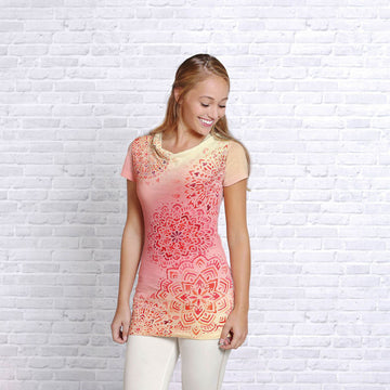 Longshirt "Mandala Aquarell"