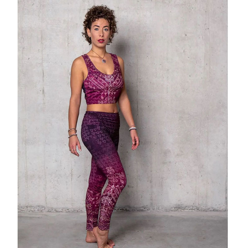 YogaTop Bra Buddhi - aubergine