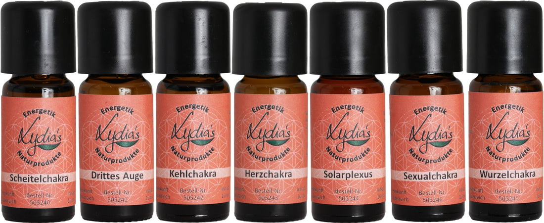 Chakraöl Arbeitsset 7 x 10 ml