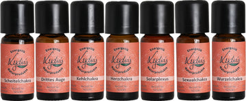 Chakraöl Arbeitsset 7 x 10 ml