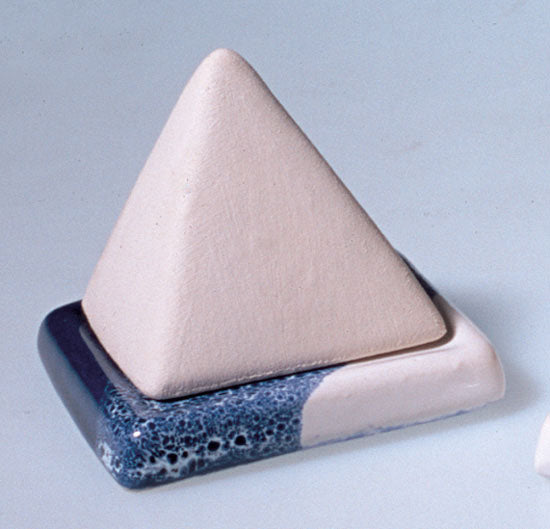 Duftpyramide weiß/blau
