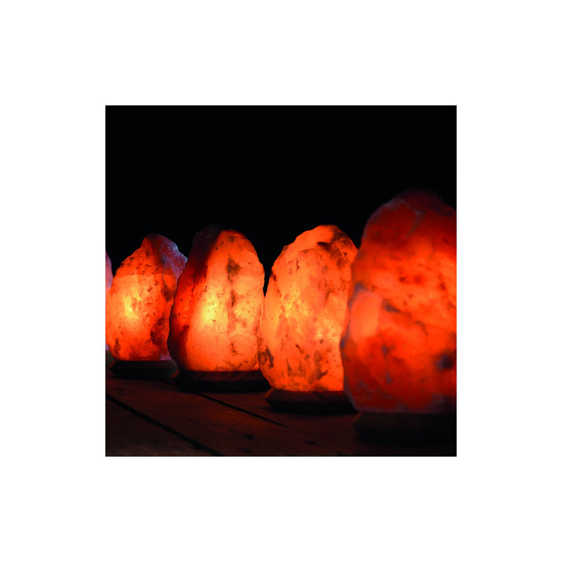Salzkristall-Lampe 18 - 22 kg
