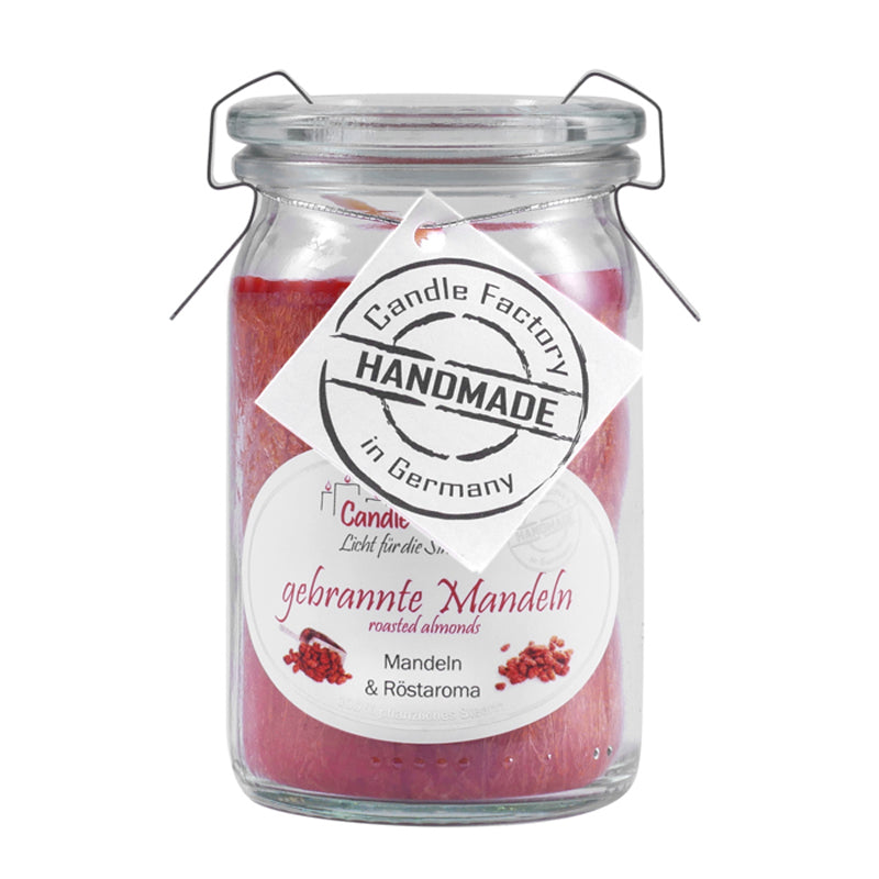 Baby Jumbo Kerze - gebrannte Mandel