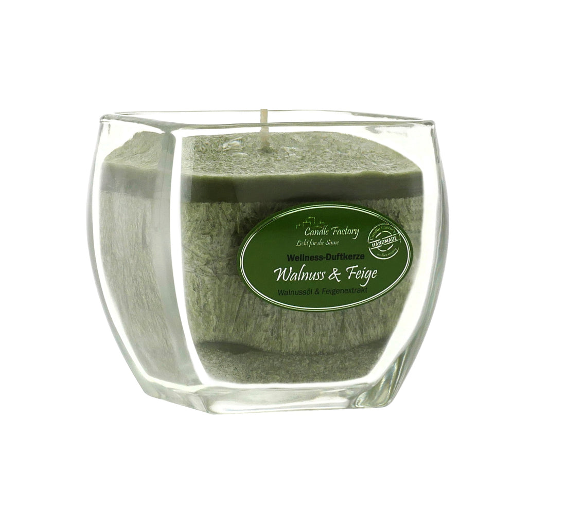 Wellness-Kerze - Walnuss & Feige