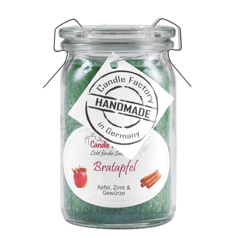 Baby Jumbo Kerze - Bratapfel