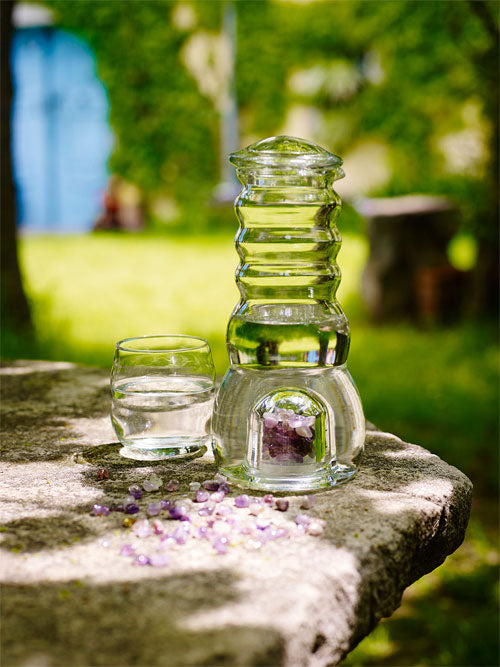Wasserkrug Cadus mit Glasdeckel