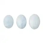Linsenstein Calcit zartblau 3,5-4 cm