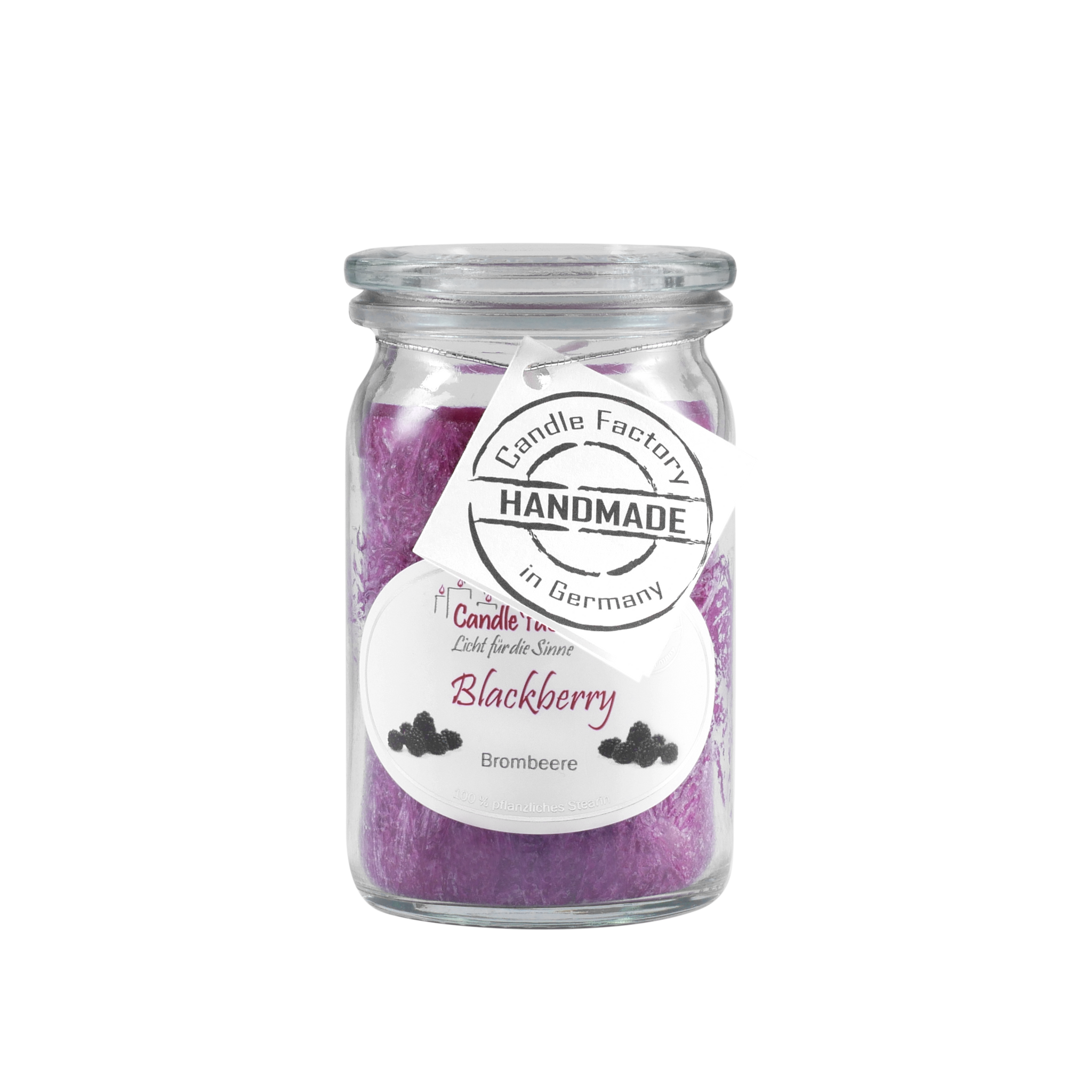 Baby-Jumbo Kerze - Blackberry, Brenndauer 24 h