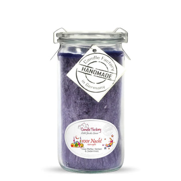 Mini-Jumbo Party-Kerze, 1001 Nacht Brenndauer 70 h