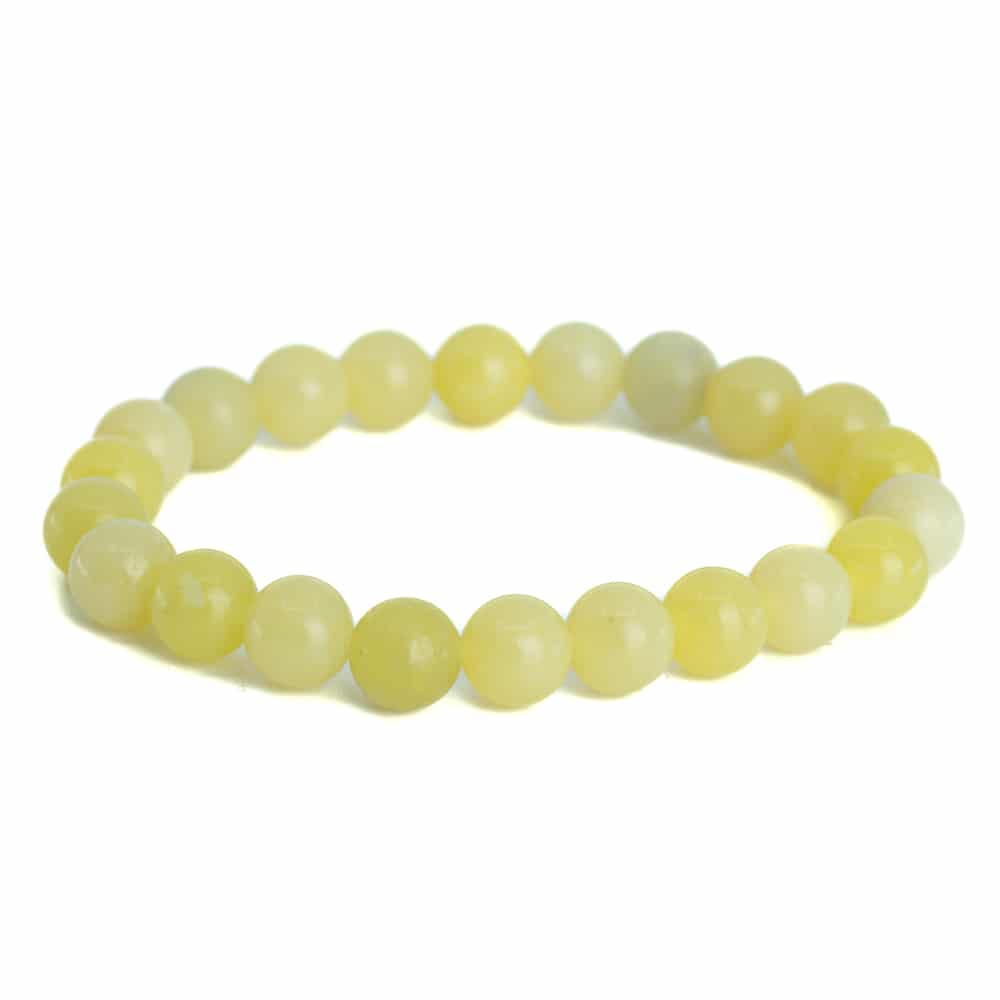 Armband Lemon Jade - 8mm