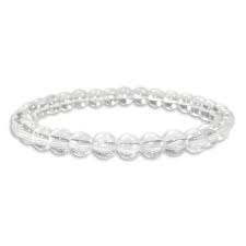 Armband Bergkristall -7mm Kugel