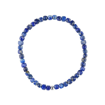 Armband Lapislazulie 3mm Block