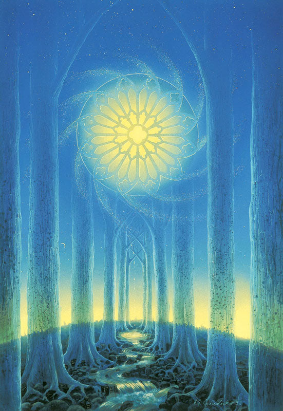 Gotischer Wald Poster