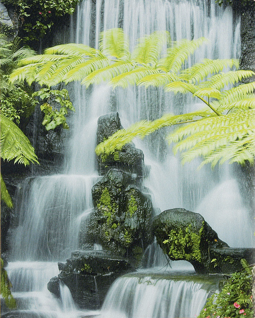 Wandbild Wasserfall