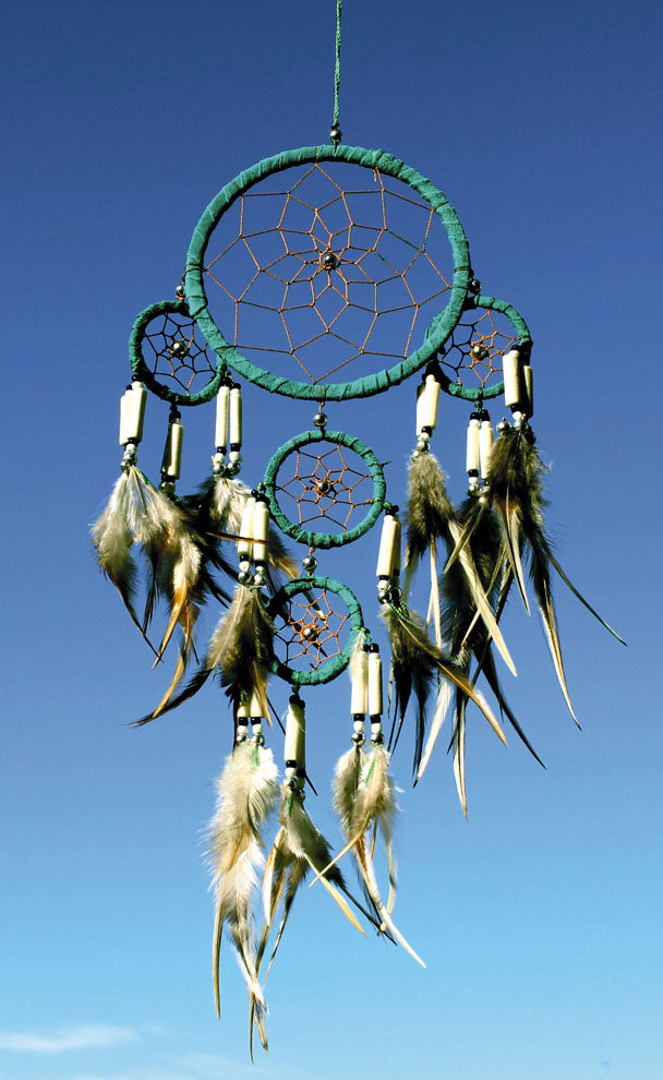 Traumfängermobile Hopi, grün