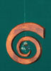 Lebensspirale mit Kristall