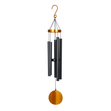 Windglockenspiel - Aureole Tunes Klangspiel, 92 cm, schwarz-gold