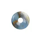 Donut Aragonit Blau (Ø 3 cm)
