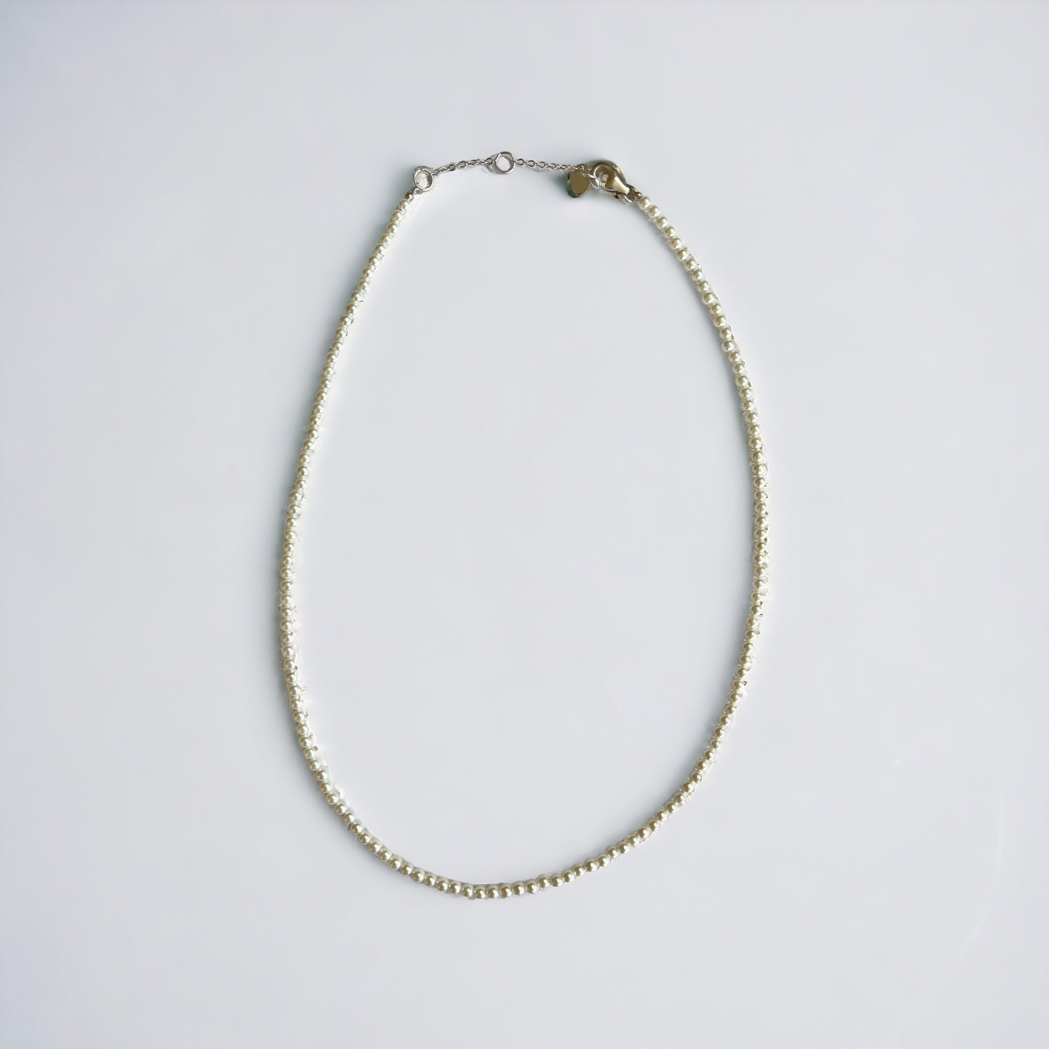 Perlenkette rund, 45cm