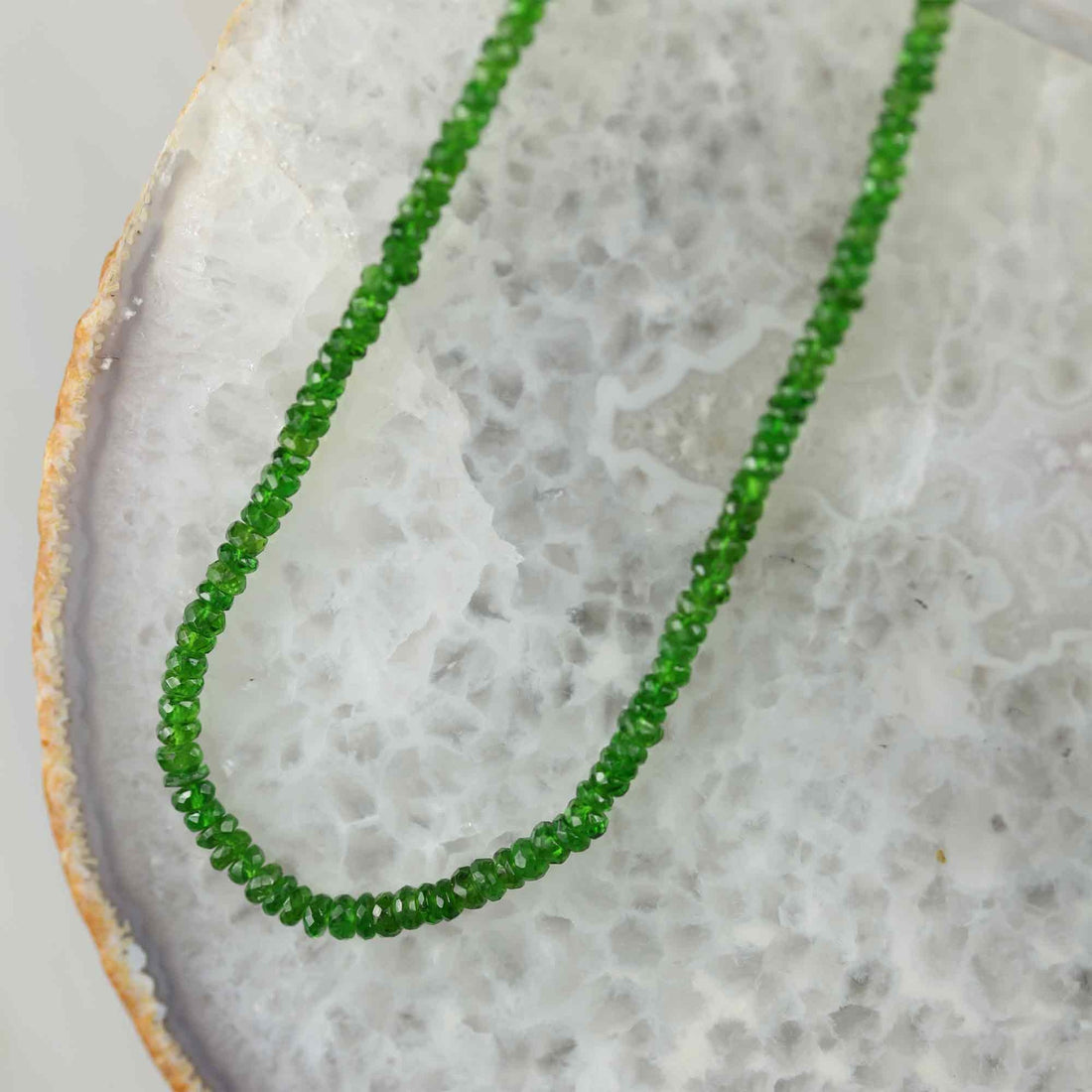 Diopsid Halskette