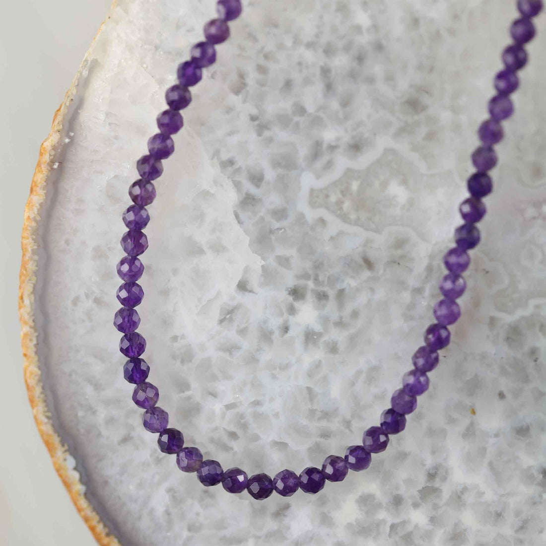 Amethyst Halskette