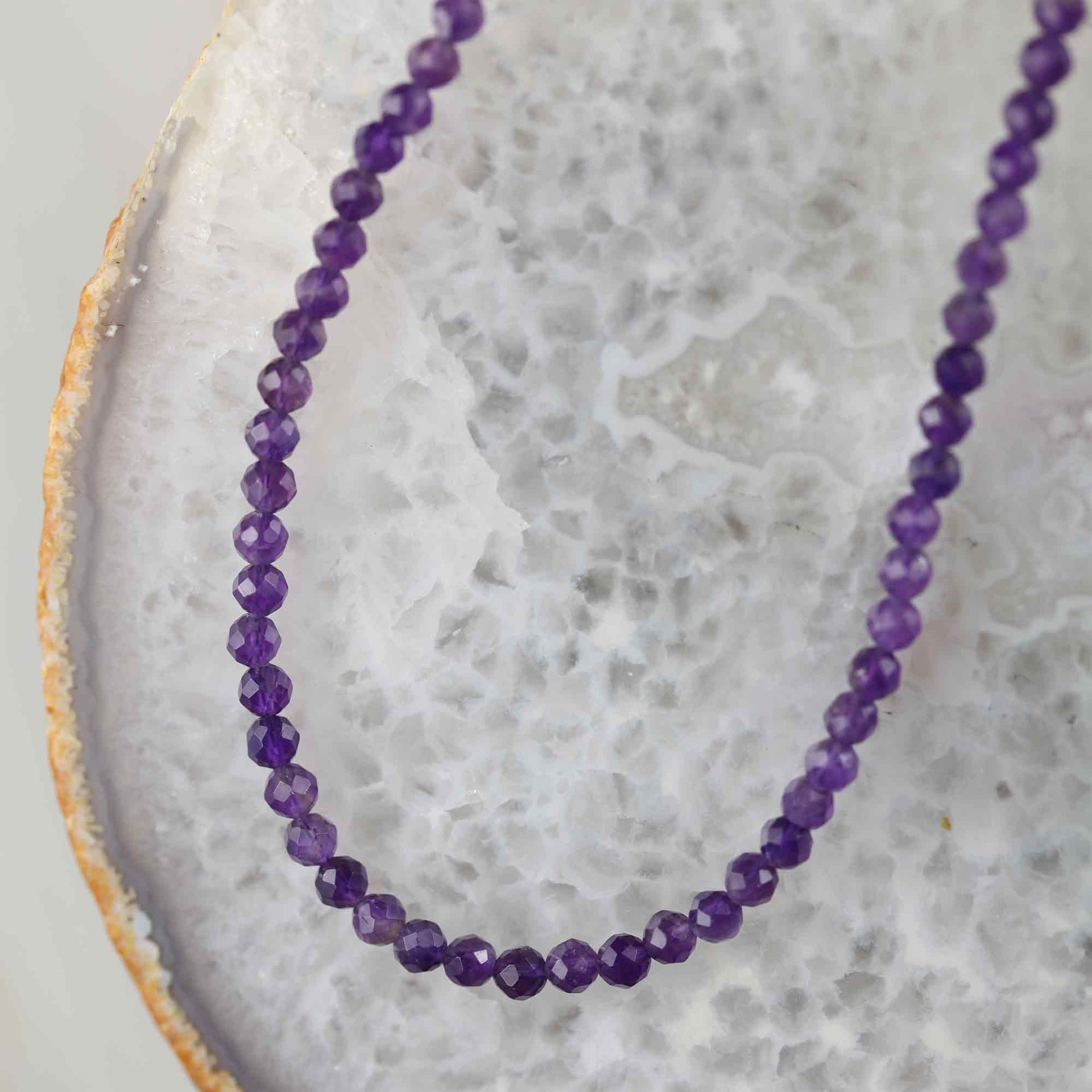 Amethyst Halskette