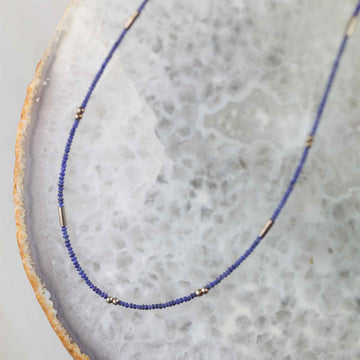 Lapis klein mit Gold