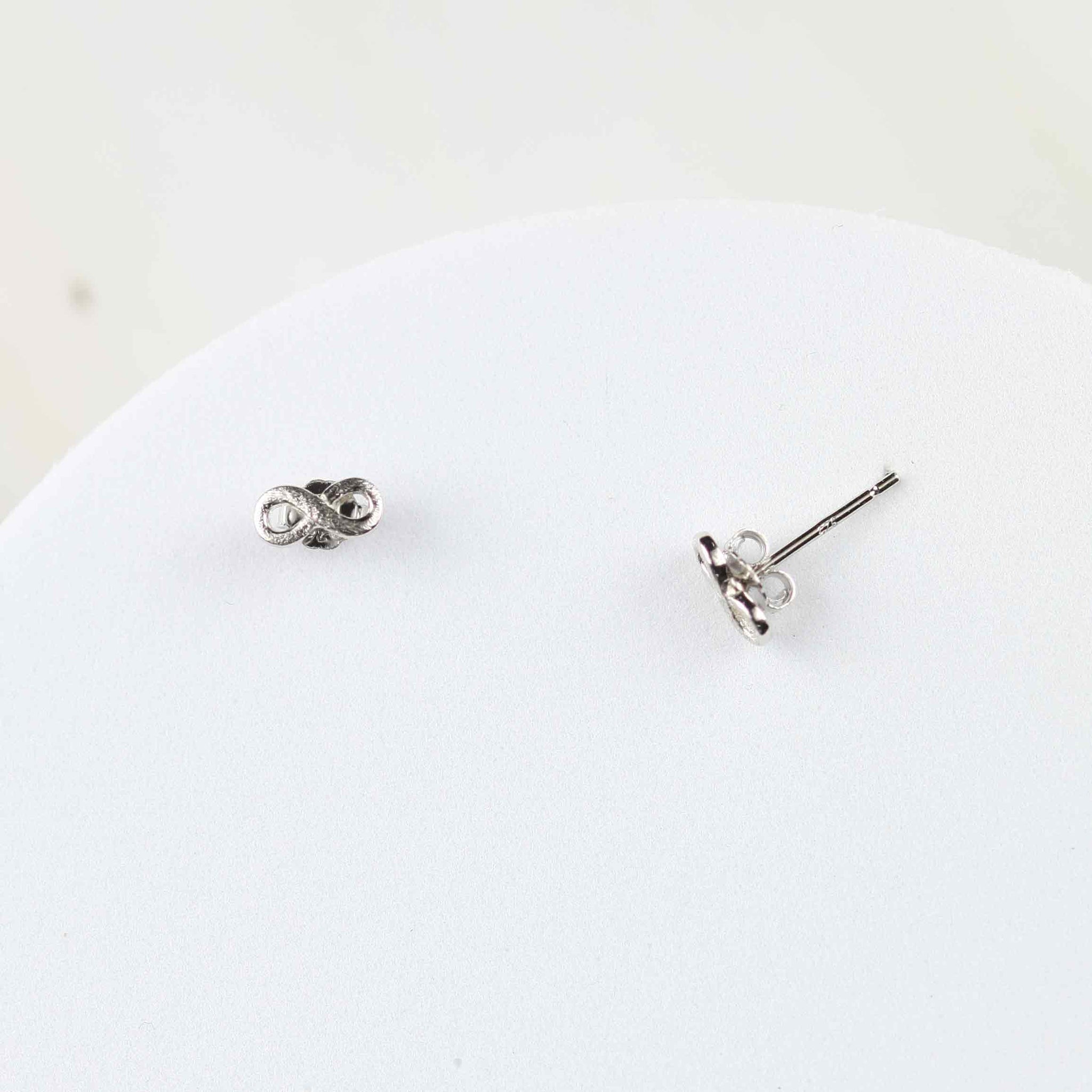 925 Silber Ohrstecker "Infinity"