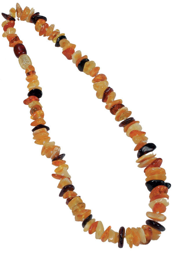 Bernsteinkette multicolor