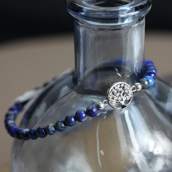 Armband Lebensbaum Lapislazuli