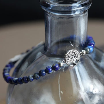 Armband Lebensbaum Lapislazuli
