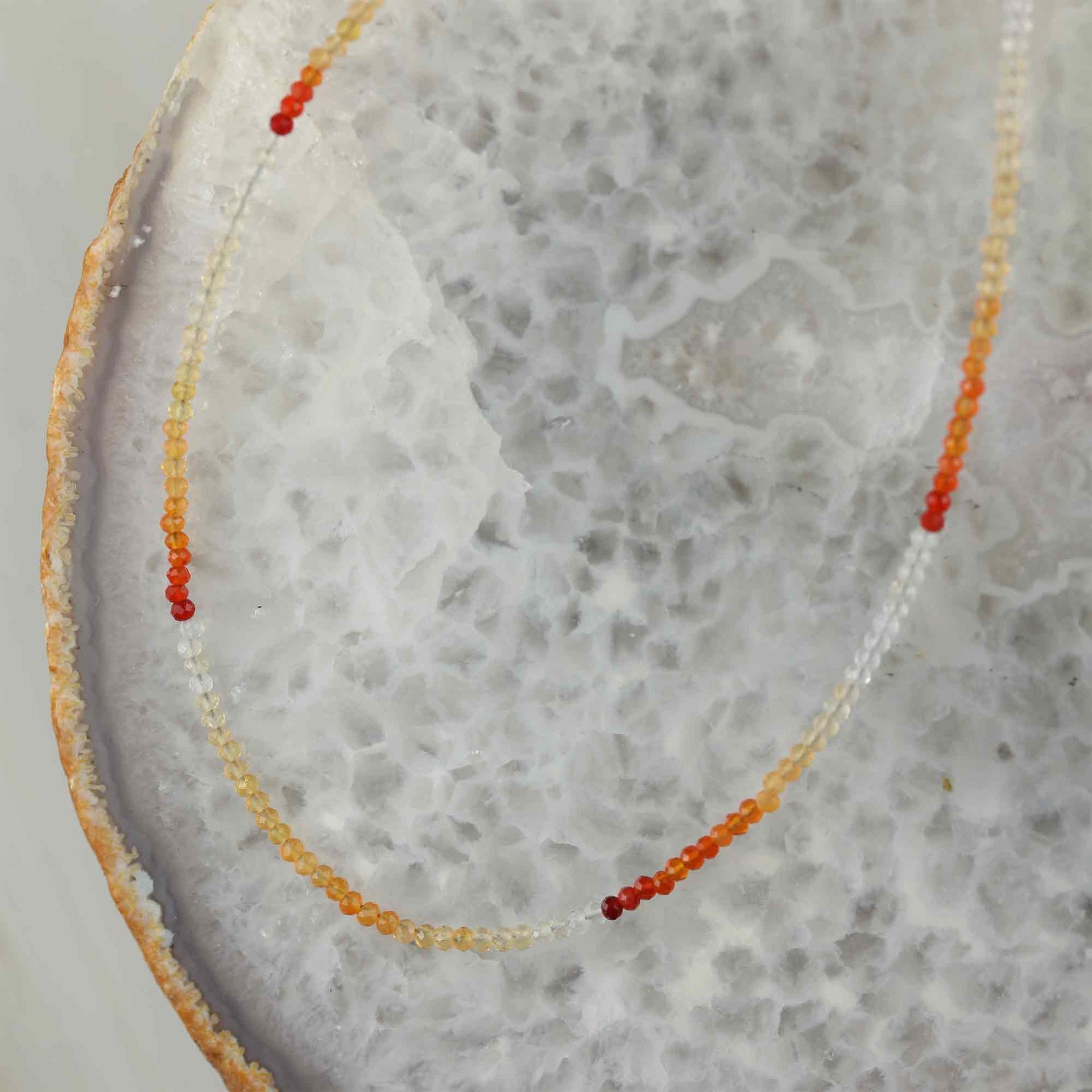 Opal Verlauf Halskette
