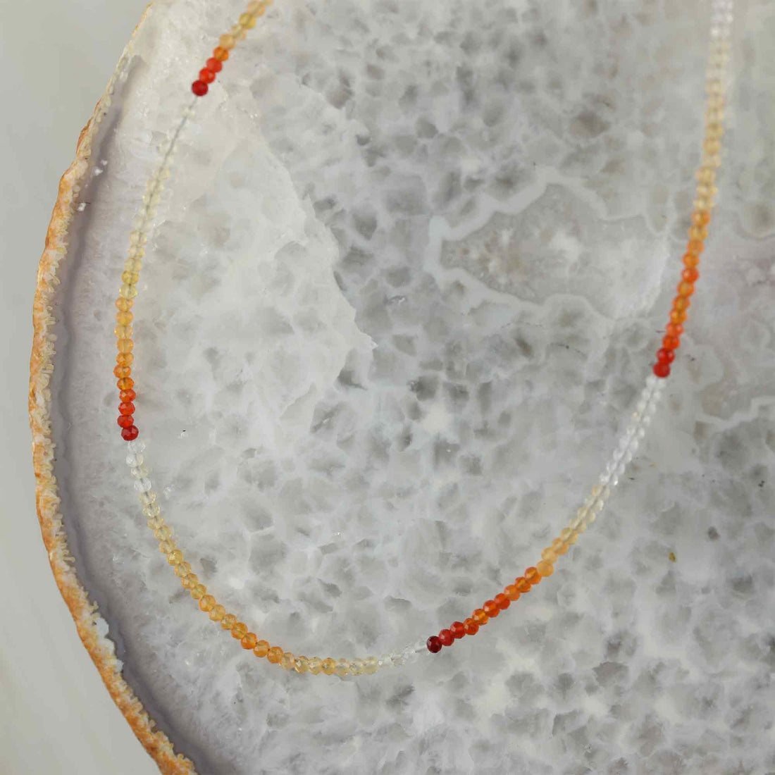 Opal Verlauf Halskette