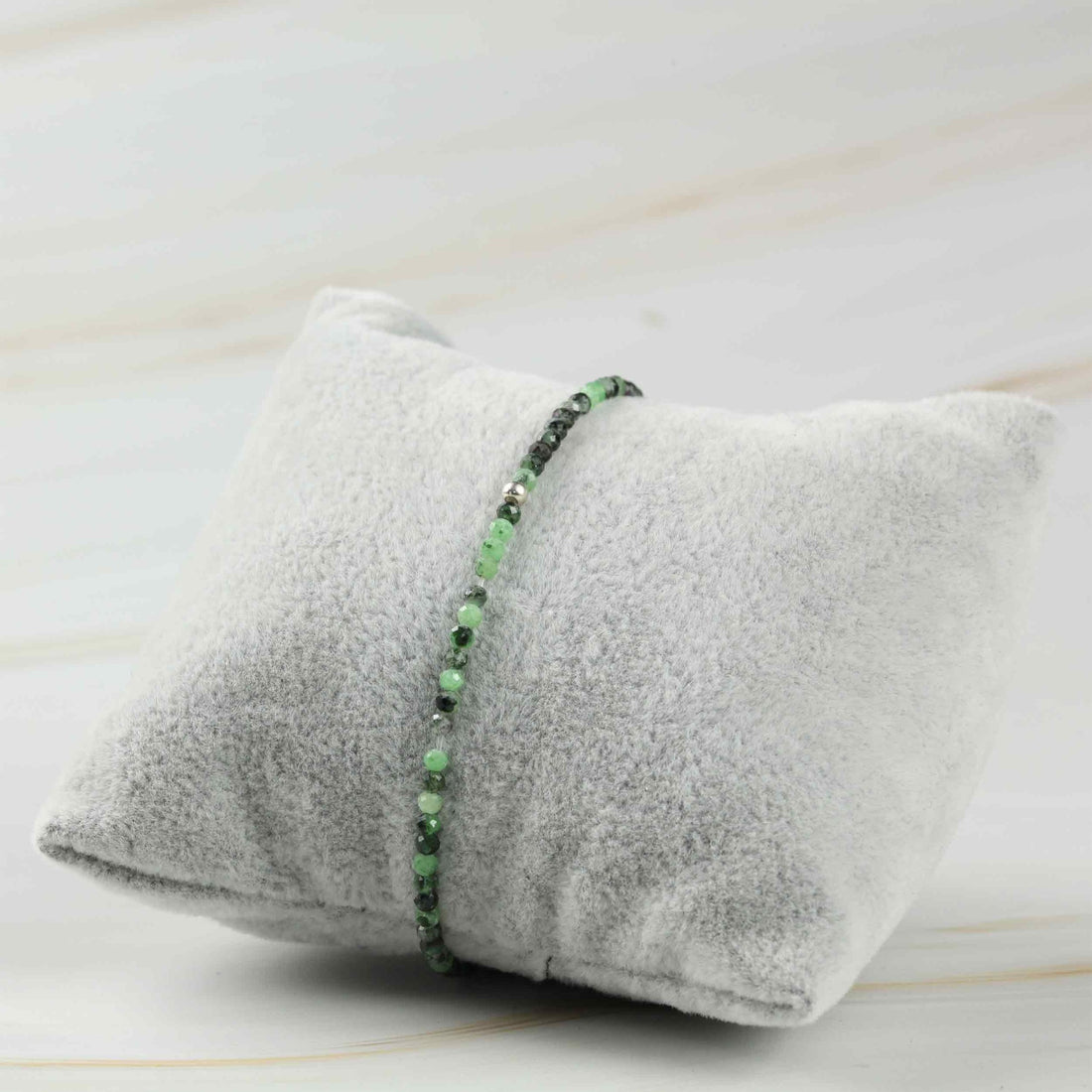 Zoisit/Rubin Armband