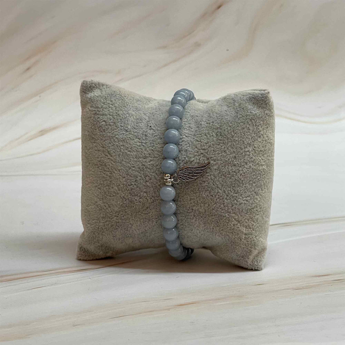 Angelit Armband