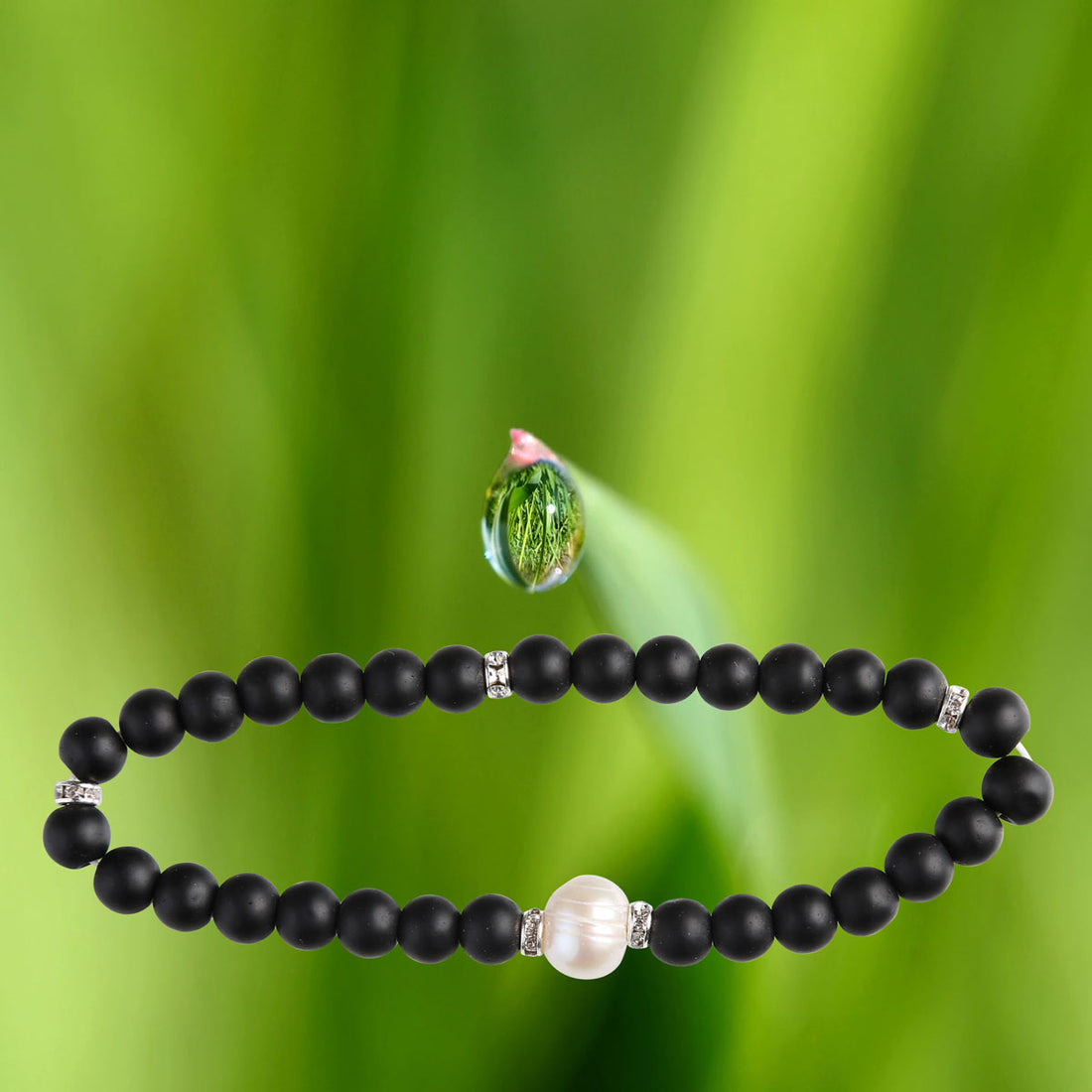 Armband "The inner Pearl", silber