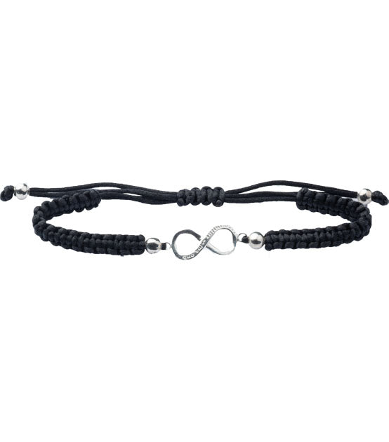 Makramee-Armband Lemniskate