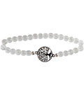 Armband Bergkristall mit Lebensbaum