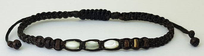 Makramee Armband Seelenperle