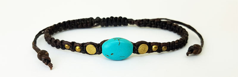Makramee Armband Navajo