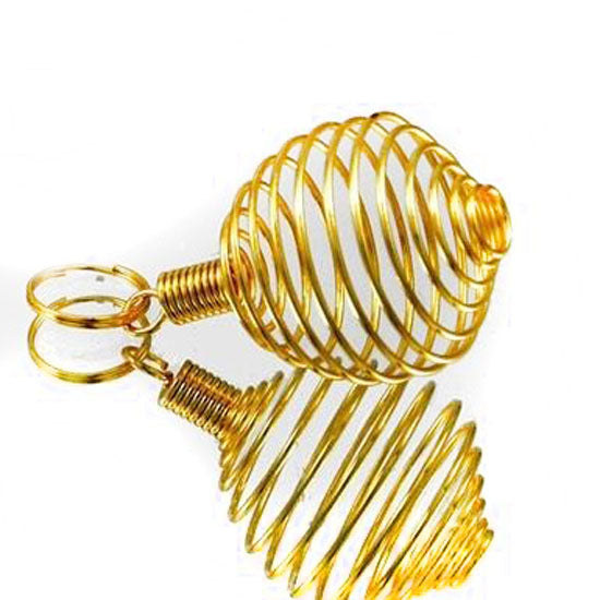 Spiral-Anhänger für Trommelsteine